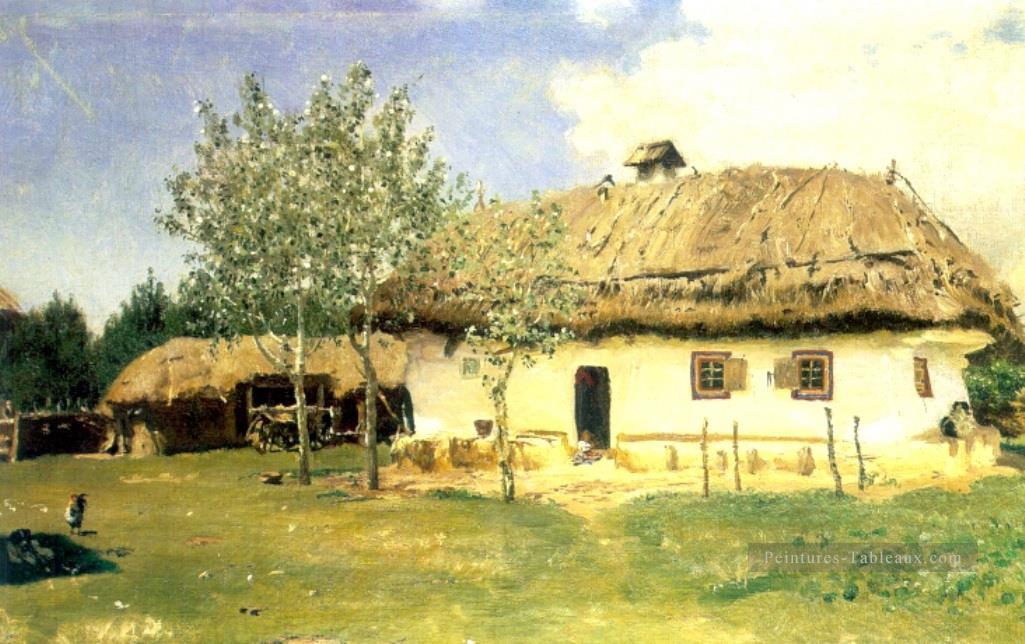 paysan ukrainien maison 1880 Ilya Repin Peintures à l'huile